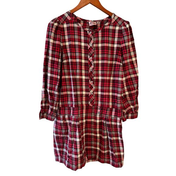 Juicy Couture Dresses & Skirts - Y2K Juicy Couture drop waist plaid flannel dress